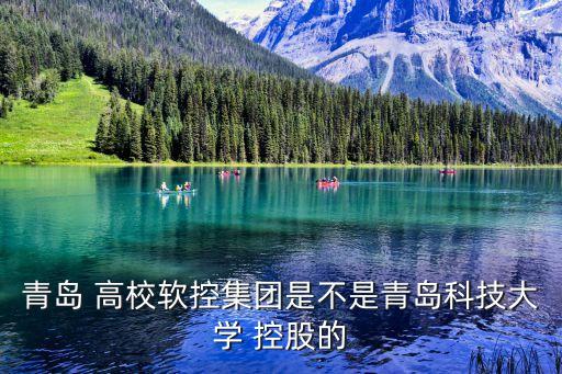 青島 高校軟控集團是不是青島科技大學 控股的