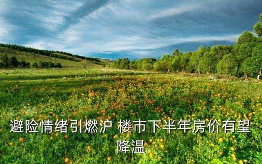 避險情緒引燃滬 樓市下半年房價有望降溫