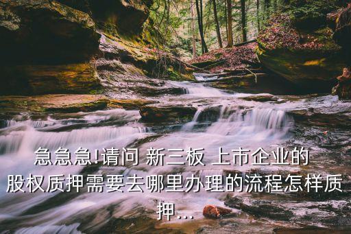 新三板上市公司股權