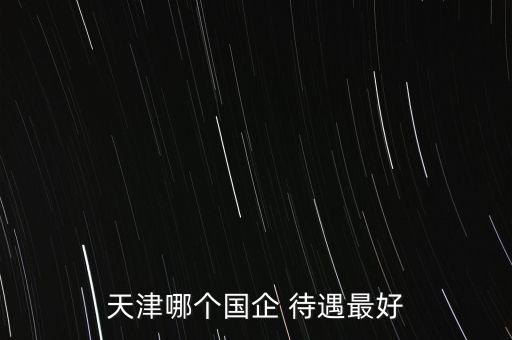 天津哪個國企 待遇最好