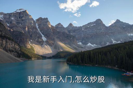 我是新手入門,怎么炒股