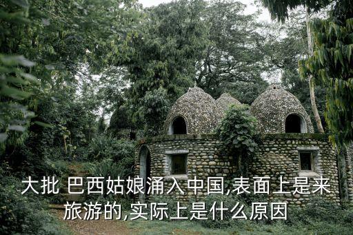 大批 巴西姑娘涌入中國(guó),表面上是來(lái)旅游的,實(shí)際上是什么原因