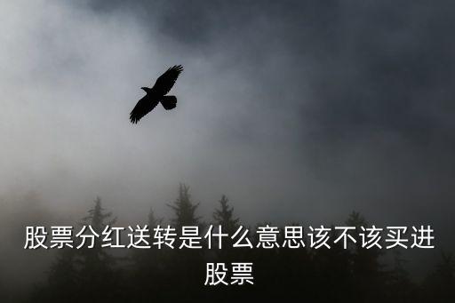  股票分紅送轉(zhuǎn)是什么意思該不該買(mǎi)進(jìn) 股票