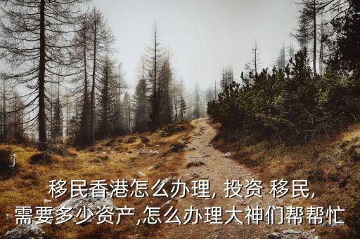 香港政府批準的移民投資項目