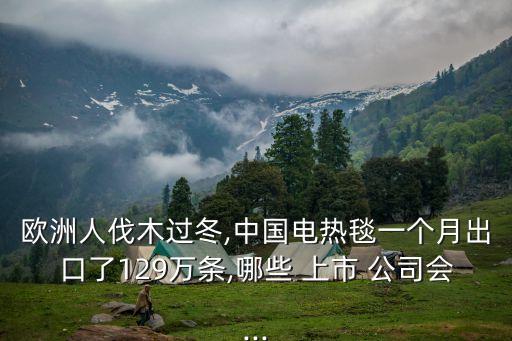 北方供暖上市公司