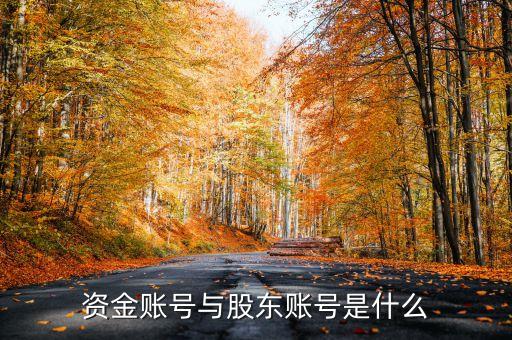 資金賬號與股東賬號是什么
