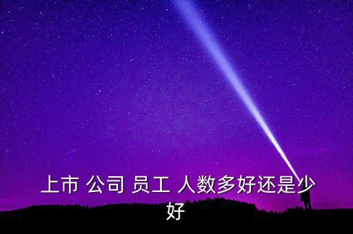 上市公司員工人數限制,員工人數最少的上市公司