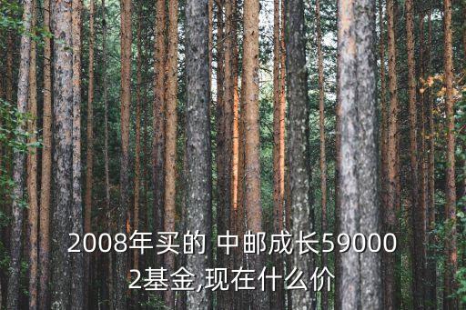 2008年買(mǎi)的 中郵成長(zhǎng)590002基金,現(xiàn)在什么價(jià)