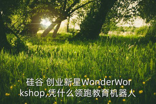  硅谷 創(chuàng)業(yè)新星WonderWorkshop,憑什么領(lǐng)跑教育機器人