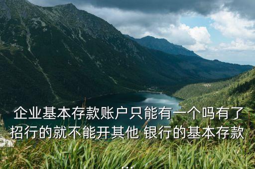 企業(yè)在銀行多頭開戶如何解決