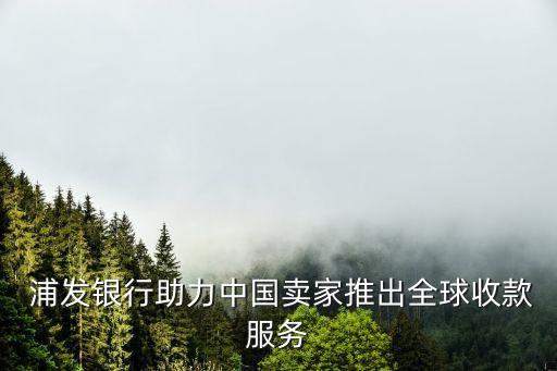  浦發(fā)銀行助力中國(guó)賣(mài)家推出全球收款服務(wù)