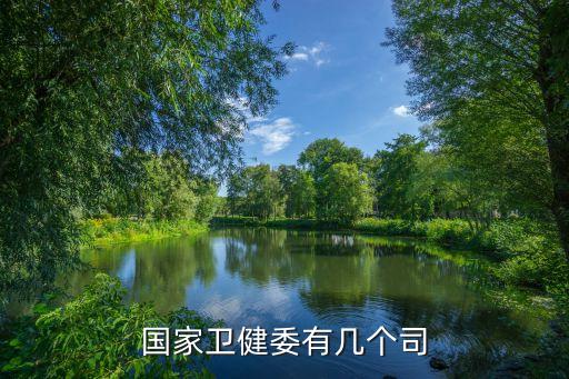 國家衛(wèi)健委有幾個司
