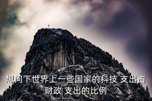 想問下世界上一些國家的科技 支出占財政 支出的比例