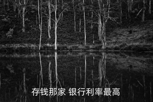 存錢那家 銀行利率最高