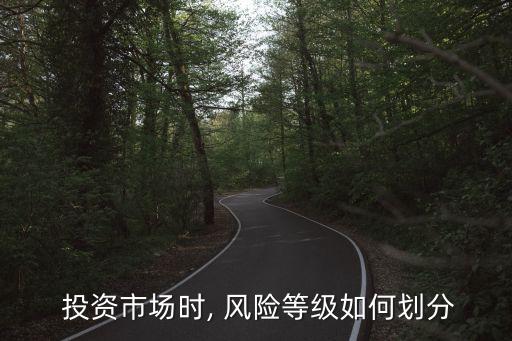  投資市場時, 風險等級如何劃分