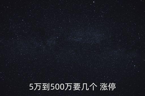 股票多少個(gè)漲停翻倍,10萬到100萬幾個(gè)漲停