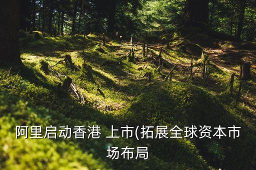 阿里啟動(dòng)香港 上市(拓展全球資本市場布局