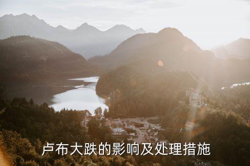  盧布大跌的影響及處理措施