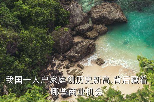 我國一人戶家庭創(chuàng)歷史新高,背后藏著哪些商業(yè)機(jī)會(huì)