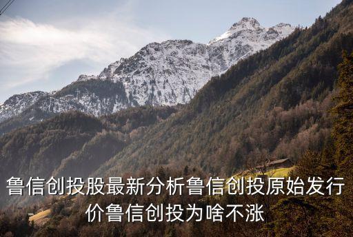 魯信創(chuàng)投股最新分析魯信創(chuàng)投原始發(fā)行價魯信創(chuàng)投為啥不漲