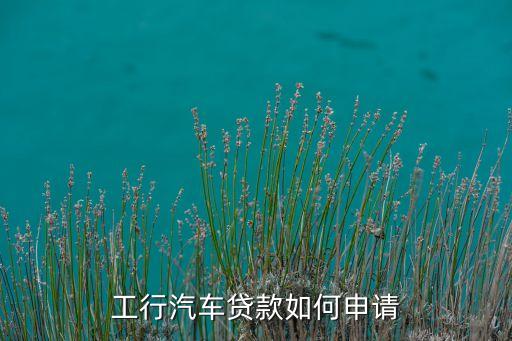 工行汽車貸款如何申請(qǐng)