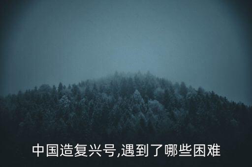 中國造復(fù)興號(hào),遇到了哪些困難