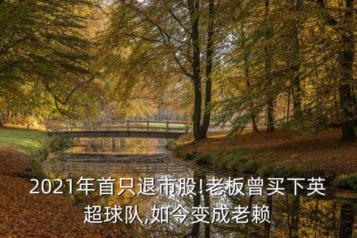2021年首只退市股!老板曾買下英超球隊,如今變成老賴