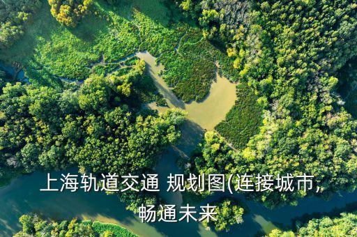  上海軌道交通 規(guī)劃圖(連接城市,暢通未來