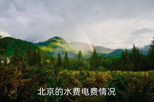 北京的水費(fèi)電費(fèi)情況