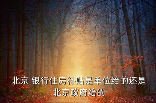 北京銀行保管租金