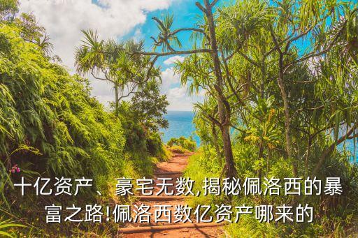 十億資產、豪宅無數,揭秘佩洛西的暴富之路!佩洛西數億資產哪來的