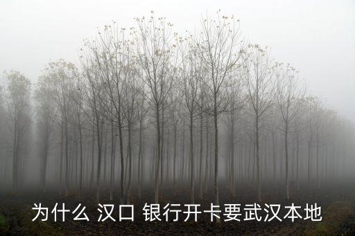 漢口銀行公司開戶特點