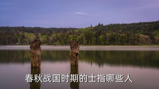 春秋戰(zhàn)國(guó)時(shí)期的士指哪些人