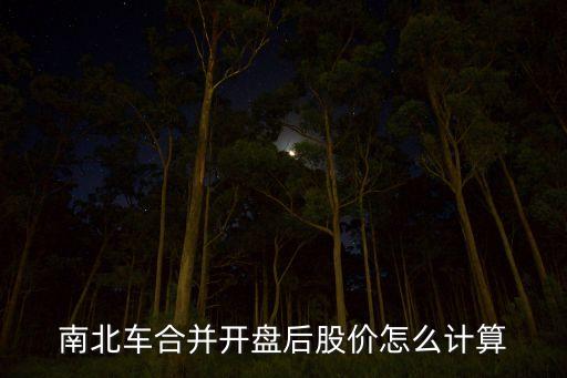 南北車(chē)合并開(kāi)盤(pán)后股價(jià)怎么計(jì)算