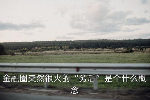 劣后級投資人