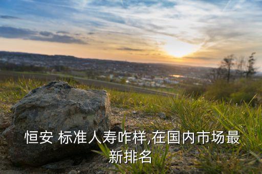  恒安 標(biāo)準(zhǔn)人壽咋樣,在國內(nèi)市場最新排名