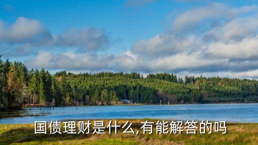  國(guó)債理財(cái)是什么,有能解答的嗎