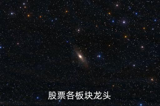 股票各板塊龍頭