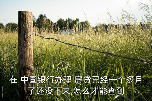 中國(guó)銀行房貸審批查詢(xún),房貸審批查詢(xún)?cè)趺床?/></a></span><span id=