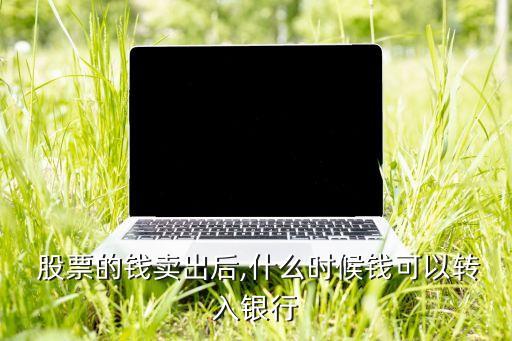  股票的錢賣出后,什么時候錢可以轉入銀行