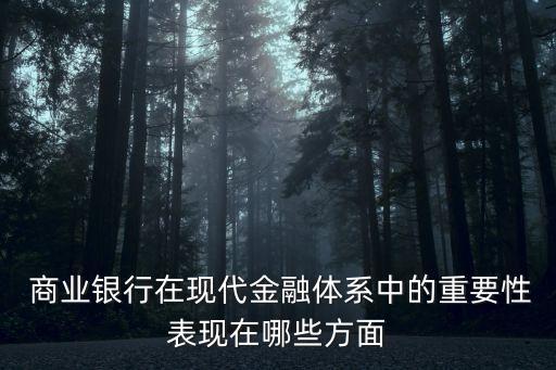 商業(yè)銀行在國(guó)民經(jīng)濟(jì)中的地位,試述商業(yè)銀行在國(guó)民經(jīng)濟(jì)中的作用