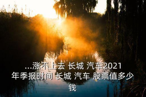 長(zhǎng)城汽車(chē)股票收益