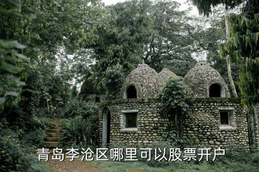  青島李滄區(qū)哪里可以股票開(kāi)戶