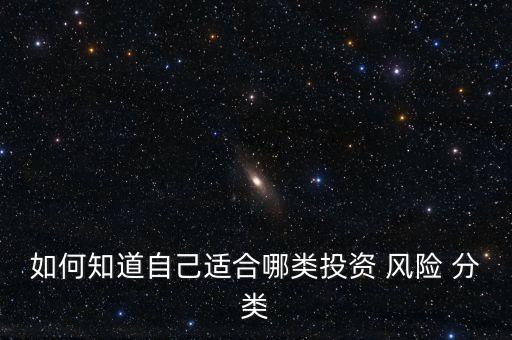 如何知道自己適合哪類(lèi)投資 風(fēng)險(xiǎn) 分類(lèi)