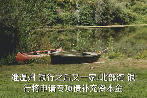 繼溫州 銀行之后又一家!北部灣 銀行將申請專項(xiàng)債補(bǔ)充資本金
