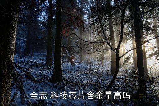  全志 科技芯片含金量高嗎