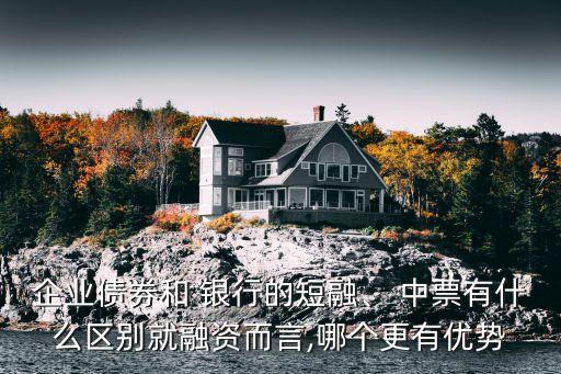 企業(yè)債券和 銀行的短融、 中票有什么區(qū)別就融資而言,哪個更有優(yōu)勢