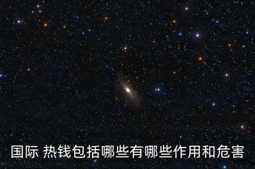 國際 熱錢包括哪些有哪些作用和危害