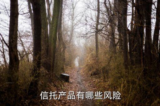  信托產(chǎn)品有哪些風險