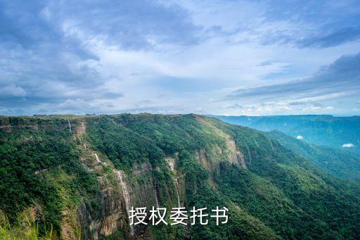 授權(quán)委托書